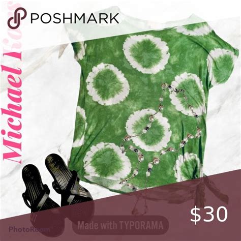 michael kors tie dye shirt|Tie.